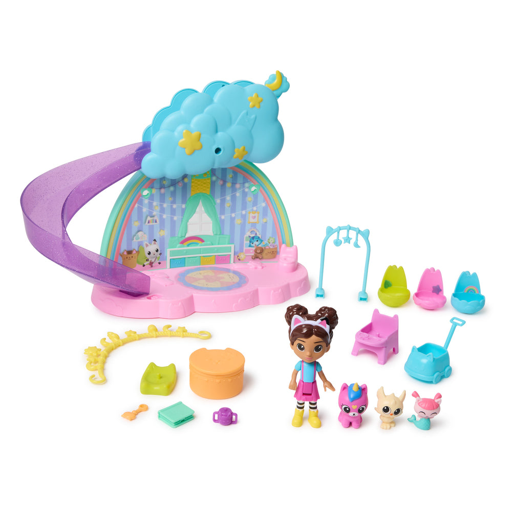 Gabby's Dollhouse Kattepleje Legesæt
