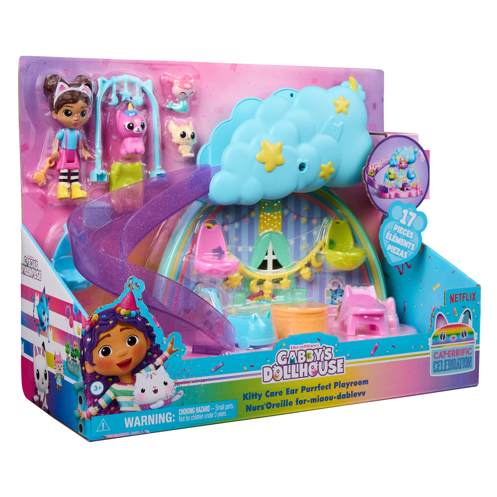 Gabby's Dollhouse Kattepleje Legesæt