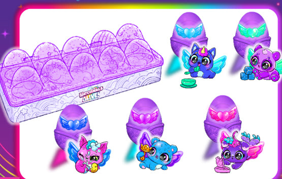 Hatchimals Alive Neon Rainbow Karton
