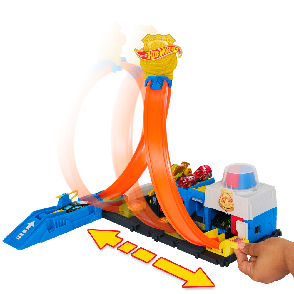 Hot Wheels City Super Politistation