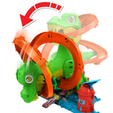 Hot Wheels City T-Rex Brandstation