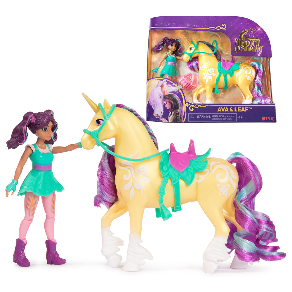 Unicorn Academy Dukke & Enhjørning ass.