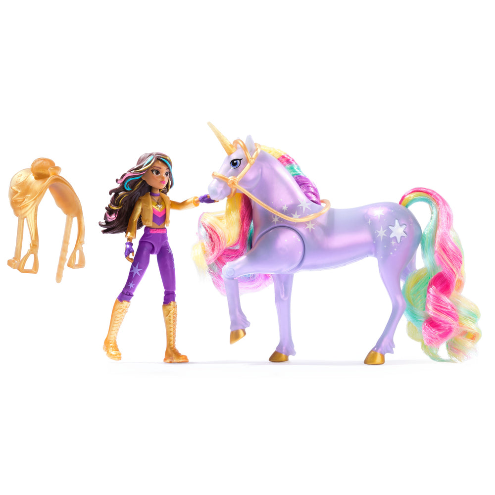 Unicorn Academy Dukke & Enhjørning ass.