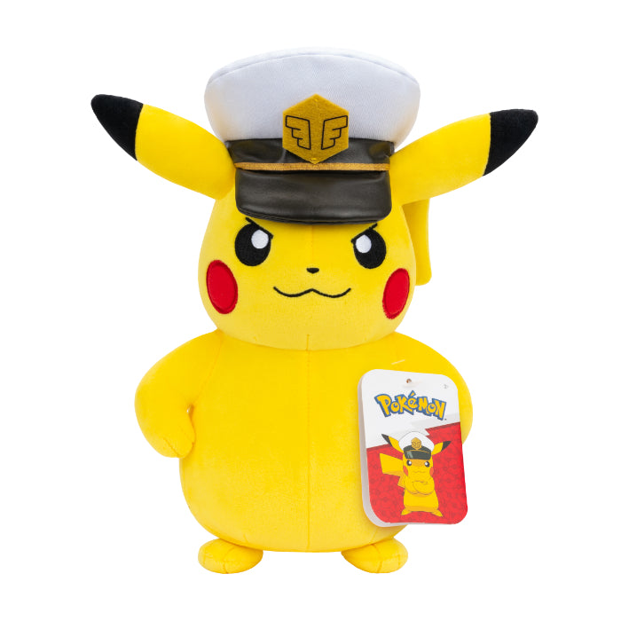 Pokemon plush Captain Pikachu 20 cm