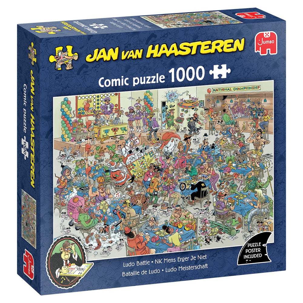 Puslespil JvH Ludo Battle 1000 brikker