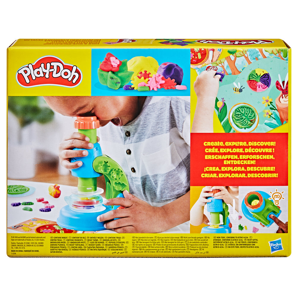 Play-Doh light and look microscope
