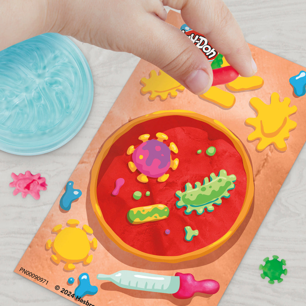 Play-Doh light and look microscope