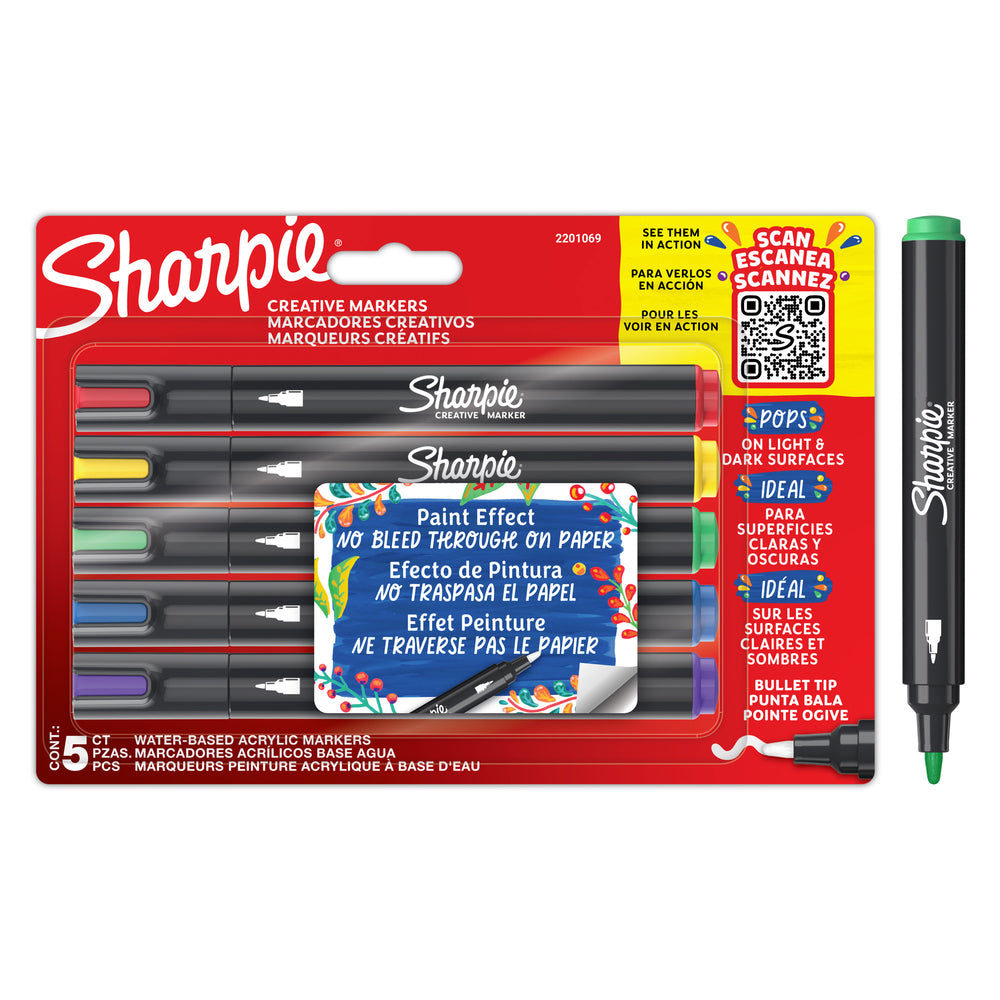 Sharpie Creative paint marker 5 ASS