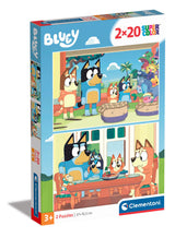 Puslespil Bluey 2x20 brikker