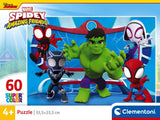 Puslespil Spidey And His Amazing Friends 60 brikker