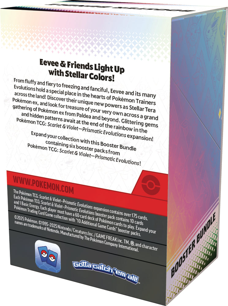 Pokemon Booster Bundle SV8.5 Prismatic Evolution