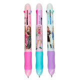 TOPModel Gelpen Viskbar m/4 farver ASST