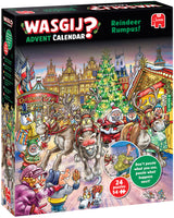 D2 Puslespil Wasgij julekalender 1-24 54 brikker pr. låge