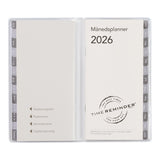 Månedskalender 2026 Grene Blå/Brun/Sand