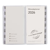 Månedskalender 2026 Geometrisk Mønster