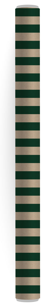 Flot kraft gavepapir metallic 3 m x 70 cm asst