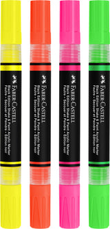 Marker Faber-Castell 4 Neon Black Edition Shake & Paint 2I1