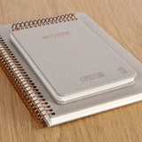 Notesbog KOZO A6 sand linjeret