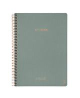 Notesbog KOZO A4 aloe vera linjeret