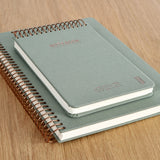 Notesbog KOZO A5 aloe vera linjeret