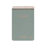 Notesbog KOZO A6 aloe vera linjeret