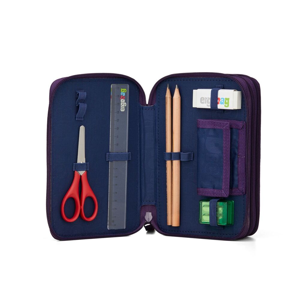 Penalhus Ergobag Maxi 3-DELT M/INDHOLD JungleBear