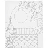 Malerlærred med print