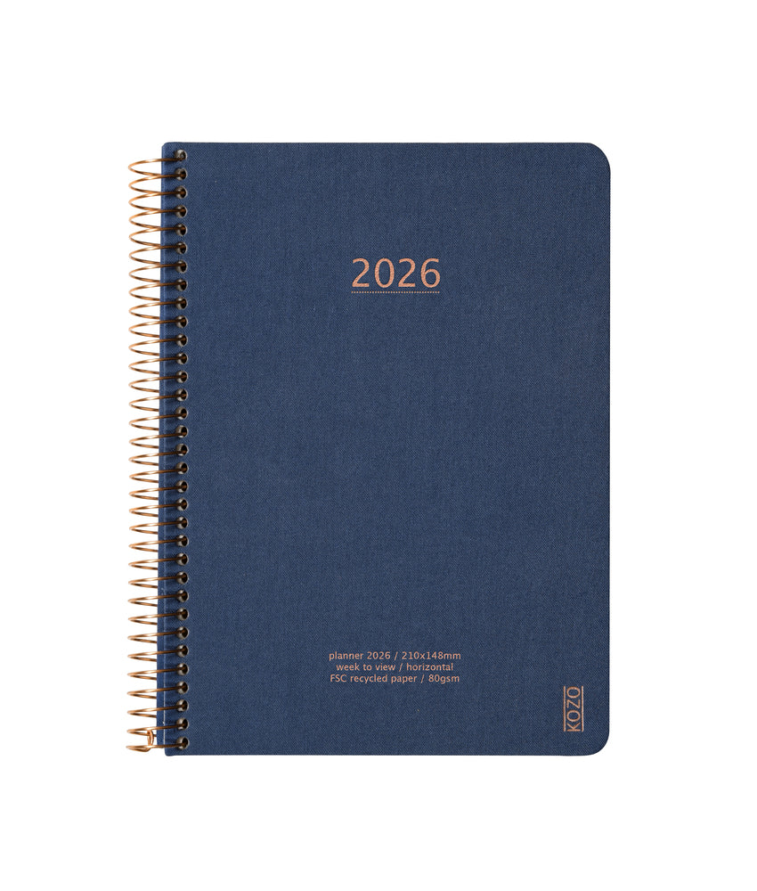 KOZO Kalender 2026 A5 Ugeopslag