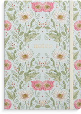 Notesbog Deluxe A5 Blue Flower