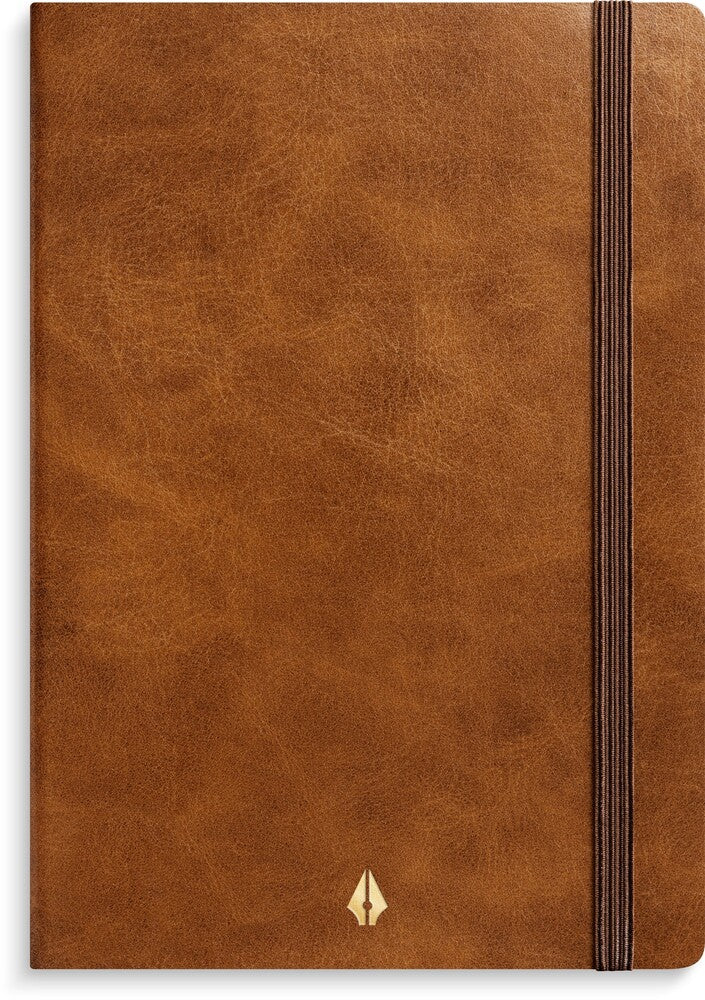 Notesbog Deluxe A6 Brown