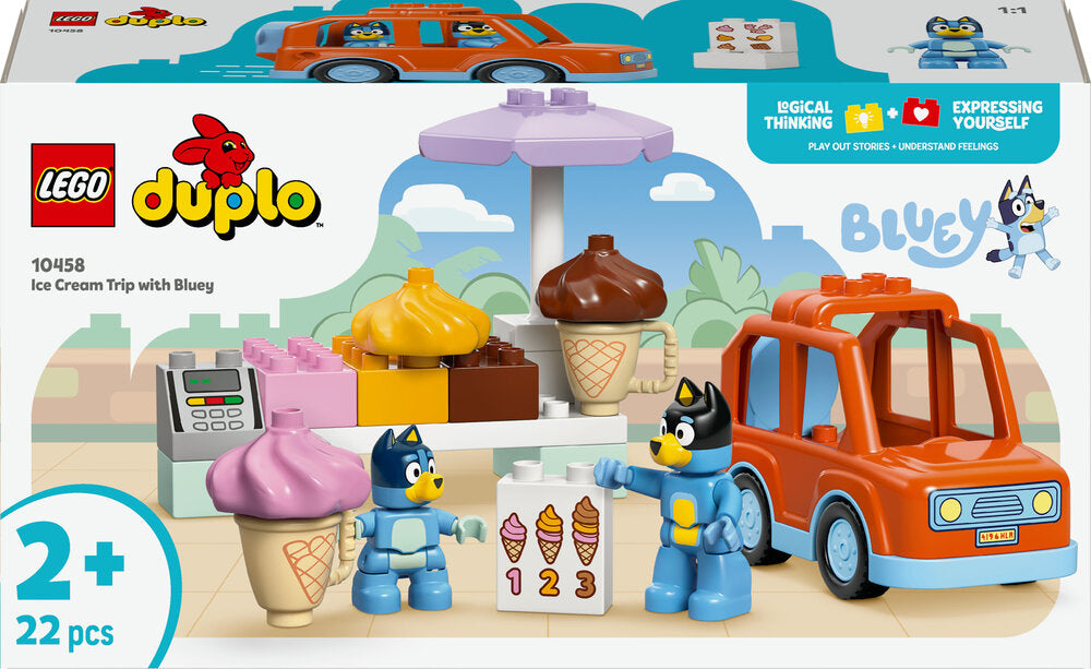 D2 10458 LEGO DUPLO Bluey Is-udflugt med Bluey