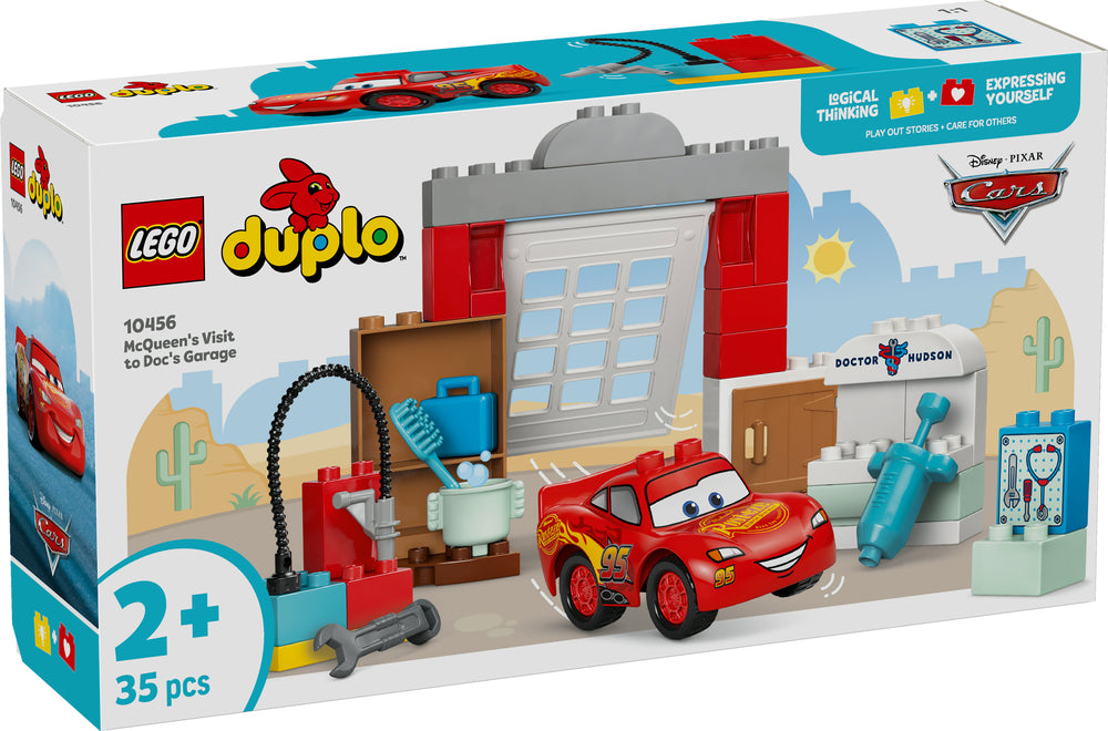 10456 LEGO DUPLO Disney Lynet McQueens besøg i Docs værksted
