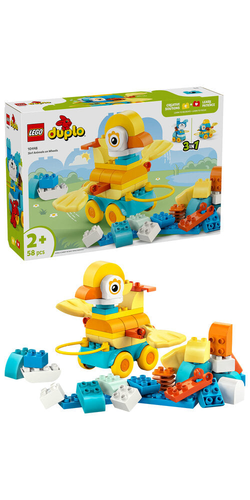 10448 LEGO DUPLO Town 3-i-1-dyr på hjul