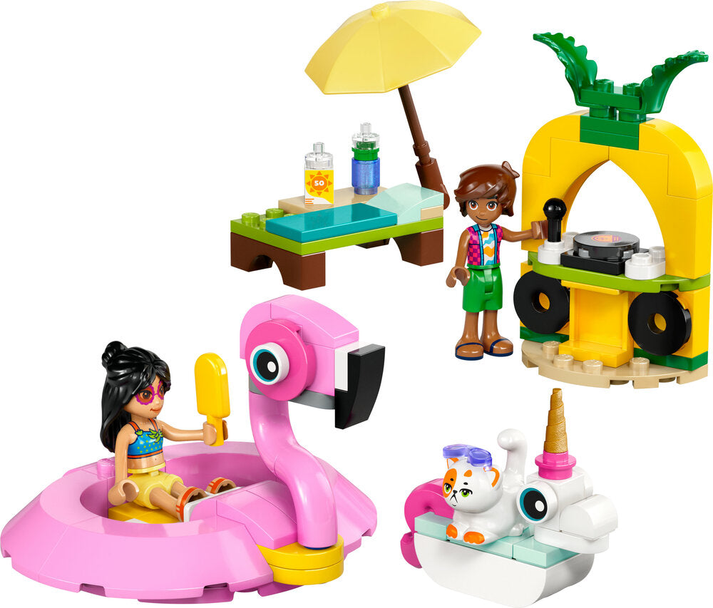 42658 LEGO Friends Poolparty med enhjørning og flamingo