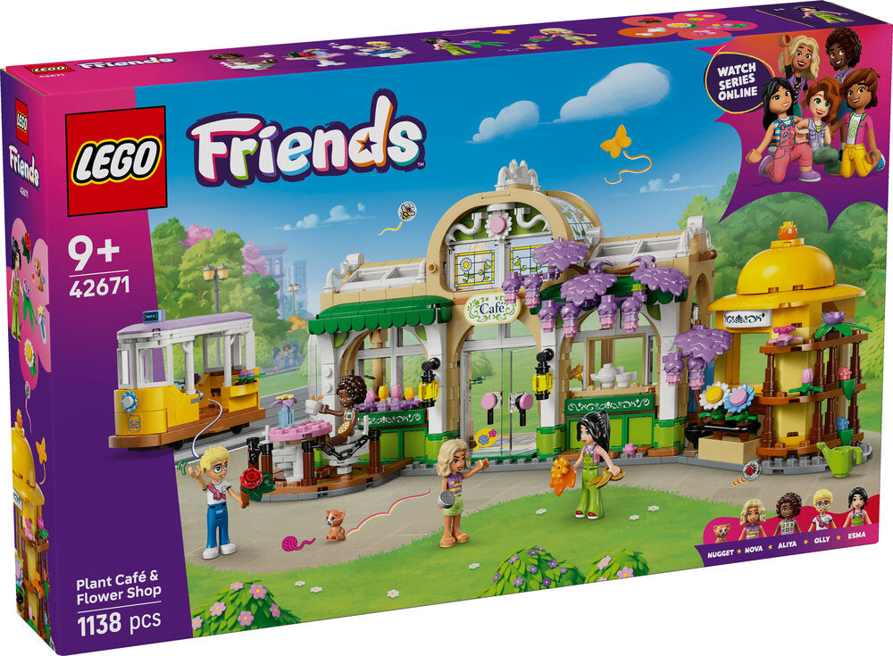 D3 42671 LEGO Friends Plantecafé og blomsterbutik