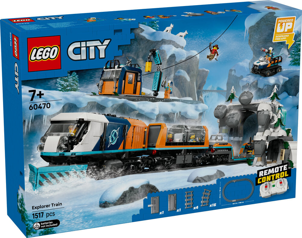 60470 LEGO City Polarforskernes arktiske eksprestog