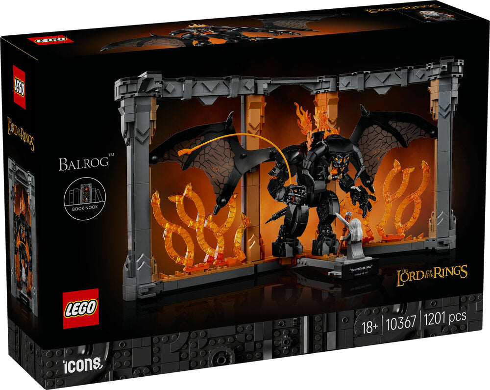 10367 LEGO Icons Ringenes Herre: Balrog™-bogniche
