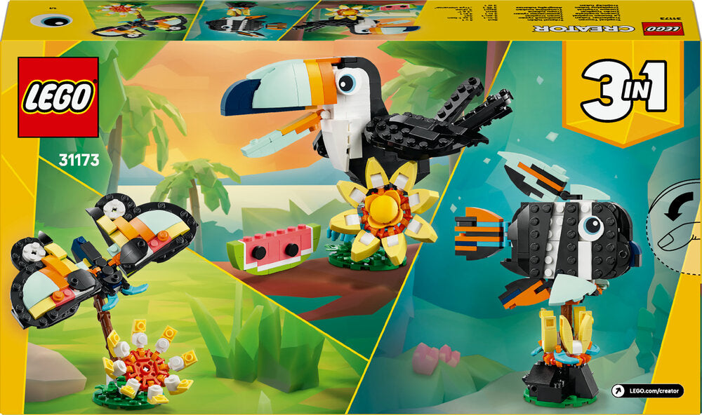 31173 LEGO Creator Vilde dyr: Tropisk tukan