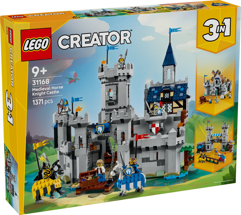 31168 LEGO Creator Hesteriddernes middelalderborg