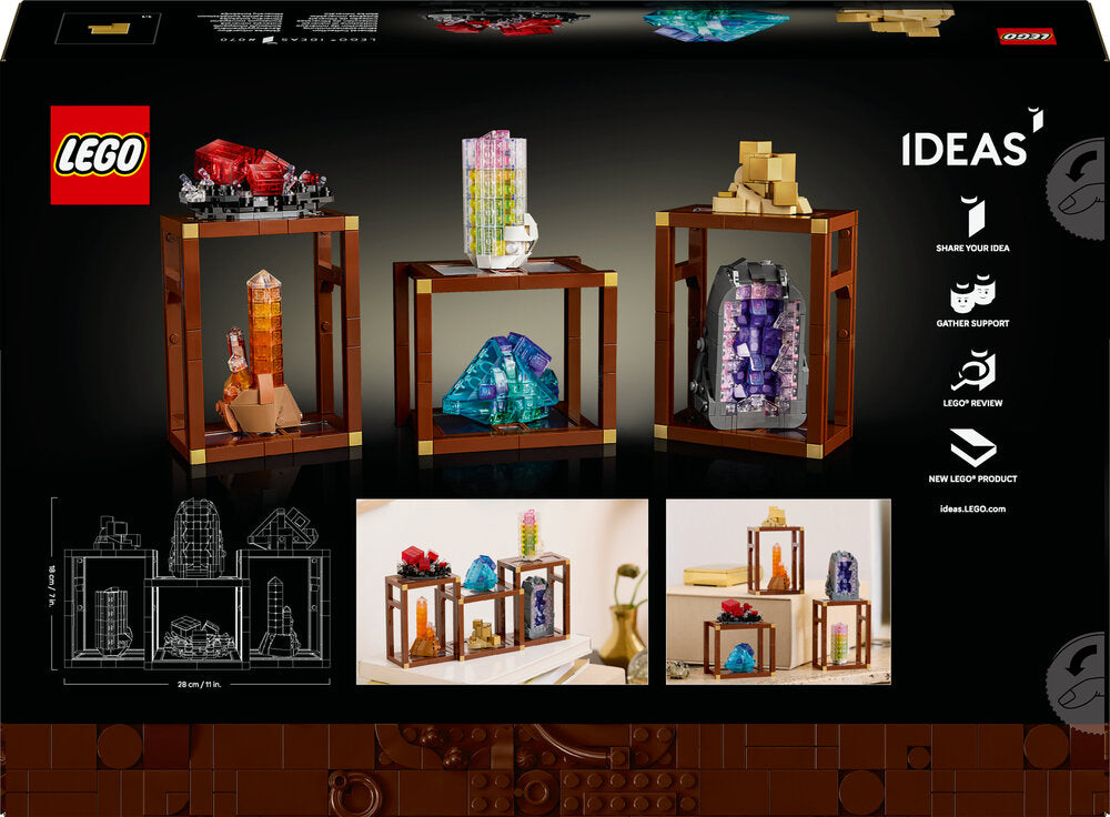 21362 LEGO Ideas Mineralsamling