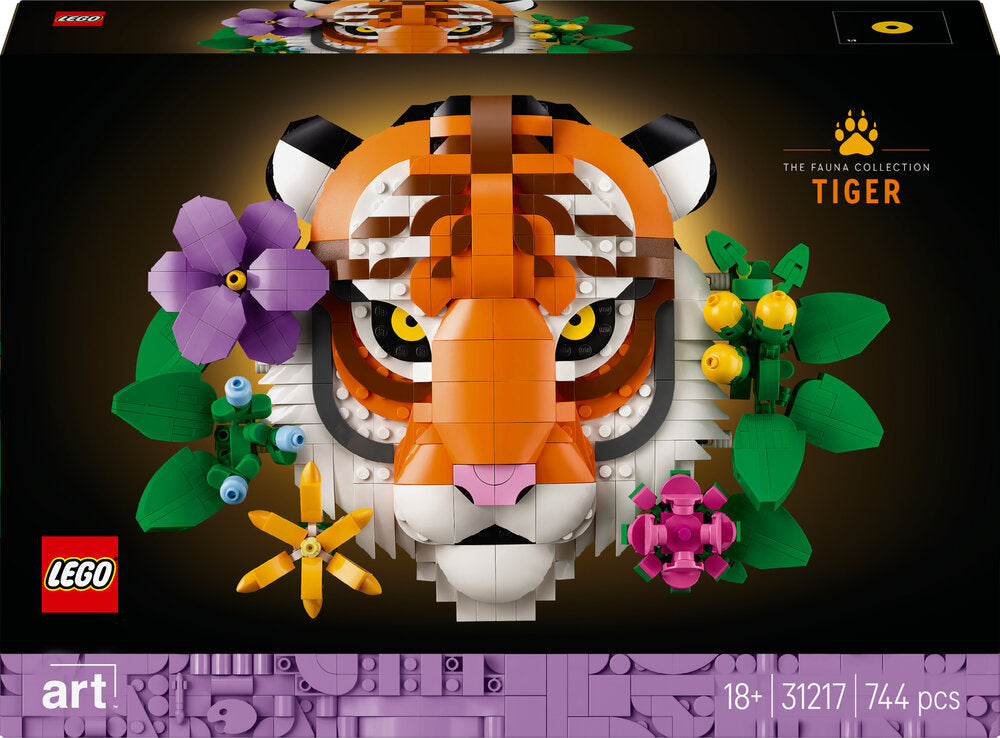 31217 LEGO ART Faunasamlingen – tiger