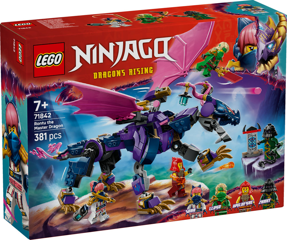 D2 71842 LEGO Ninjago Mesterdragen Rontu