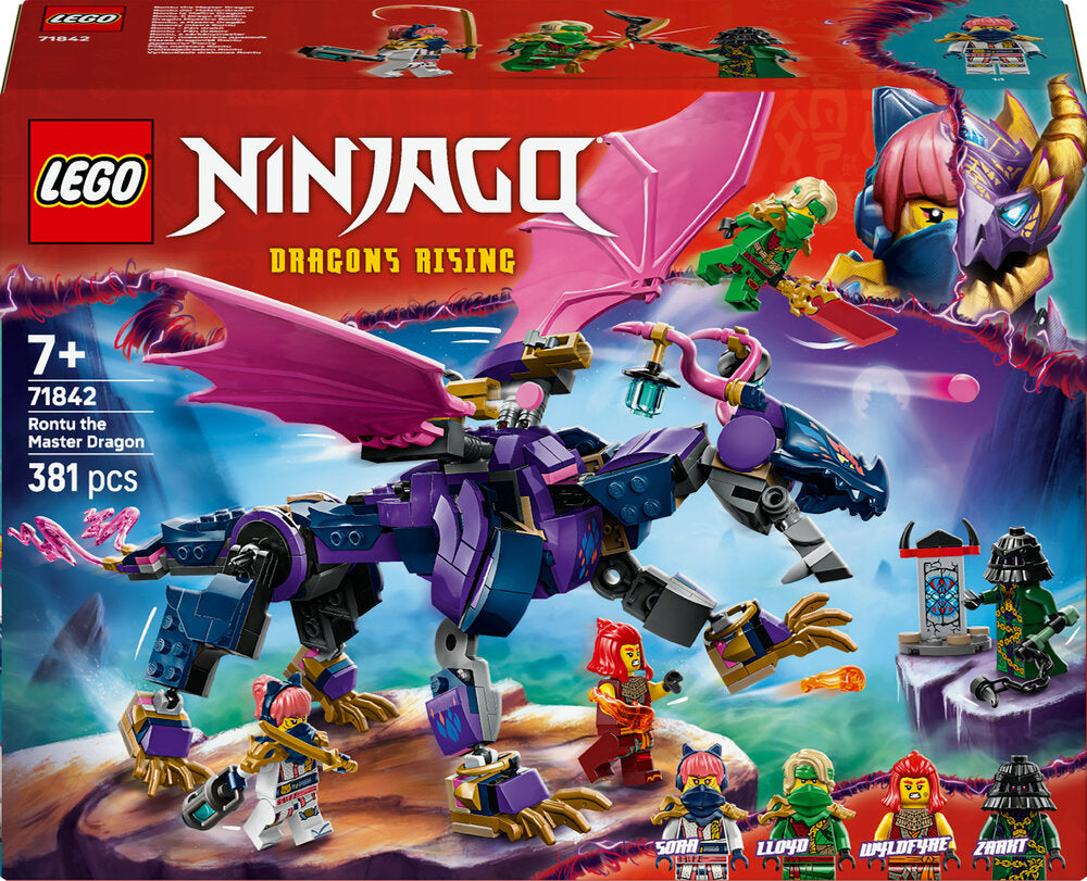 D2 71842 LEGO Ninjago Mesterdragen Rontu