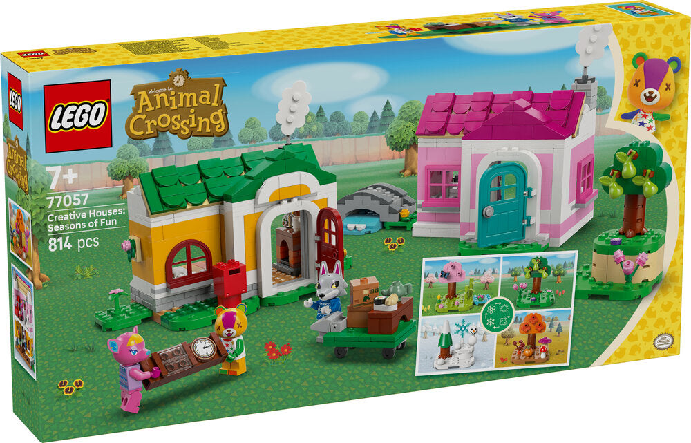 77057 LEGO Animal Crossing Kreative huse: Sjove årstider