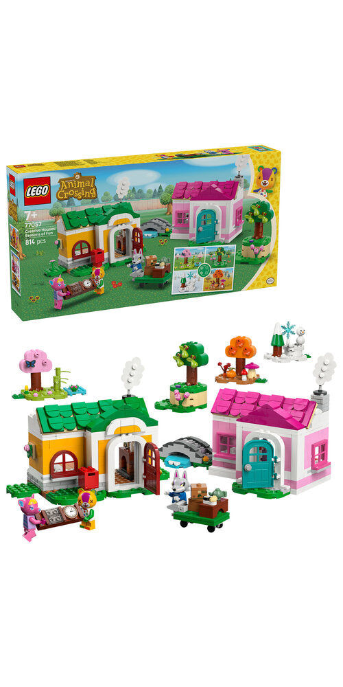 77057 LEGO Animal Crossing Kreative huse: Sjove årstider