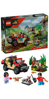 76972 LEGO Jurassic World Offroad-flugt fra raptor