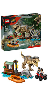 76975 LEGO Jurassic World Bådflugt fra T. rex