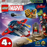 76319 LEGO Super Heroes Captain America mod Thanos