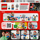 72043 LEGO Super Mario Mario Kart™ – Interaktiv LEGO® Mario™ og Standard Kart