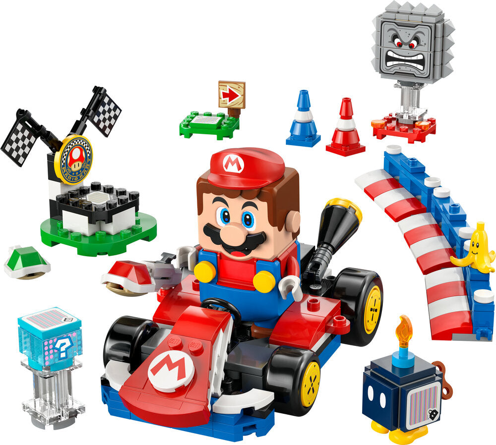 72043 LEGO Super Mario Mario Kart™ – Interaktiv LEGO® Mario™ og Standard Kart